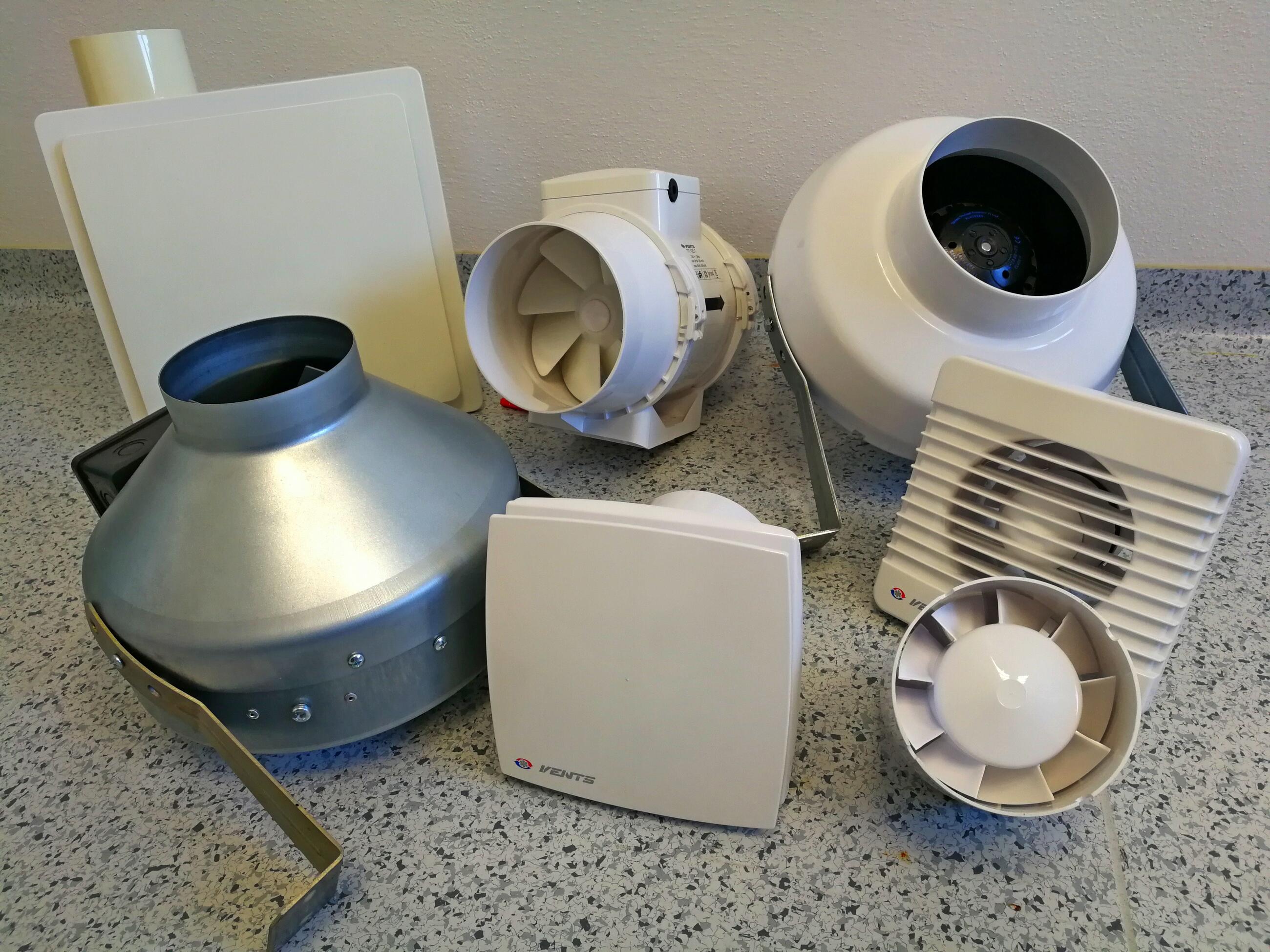 Ventilátory potrubní a příslušenství
