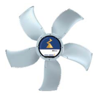 Axiální ventilátory potrubní