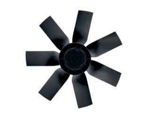 Axiální ventilátory nástěnné s EC motorem